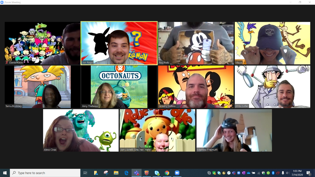 openskycsorg's tweet photo. Our North Star team takes their work very seriously, but also understands the importance of having fun. We just love their themed virtual staff meetings. New week, new theme, endless team fun.  #NorthStar #VirtualLaughs https://t.co/DpZb5zdcSX