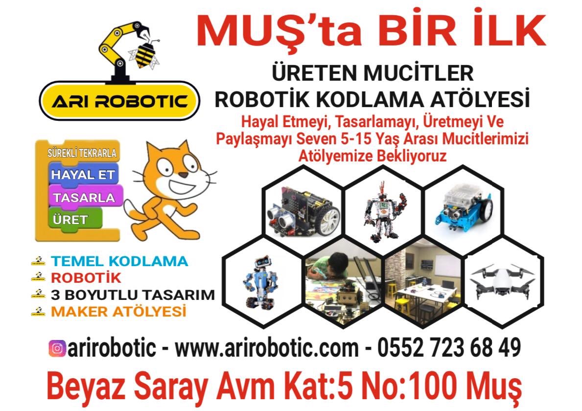 arirobotic's tweet photo. #stemeducation #docrobot #matatalabcoding #minddesignerrobot #kodlambaç #hikayelikodlamaogreniyorum #üretençocuklaratölyesi #kodlamaeğitimi #kodlamaetkinlikleri #legoeducation #robotumutasarlıyorum #robotumukodluyorum #3dpenart #3boyutlutasarım #bilişimteknolojileri #teknoloji https://t.co/ZossRI0jBt