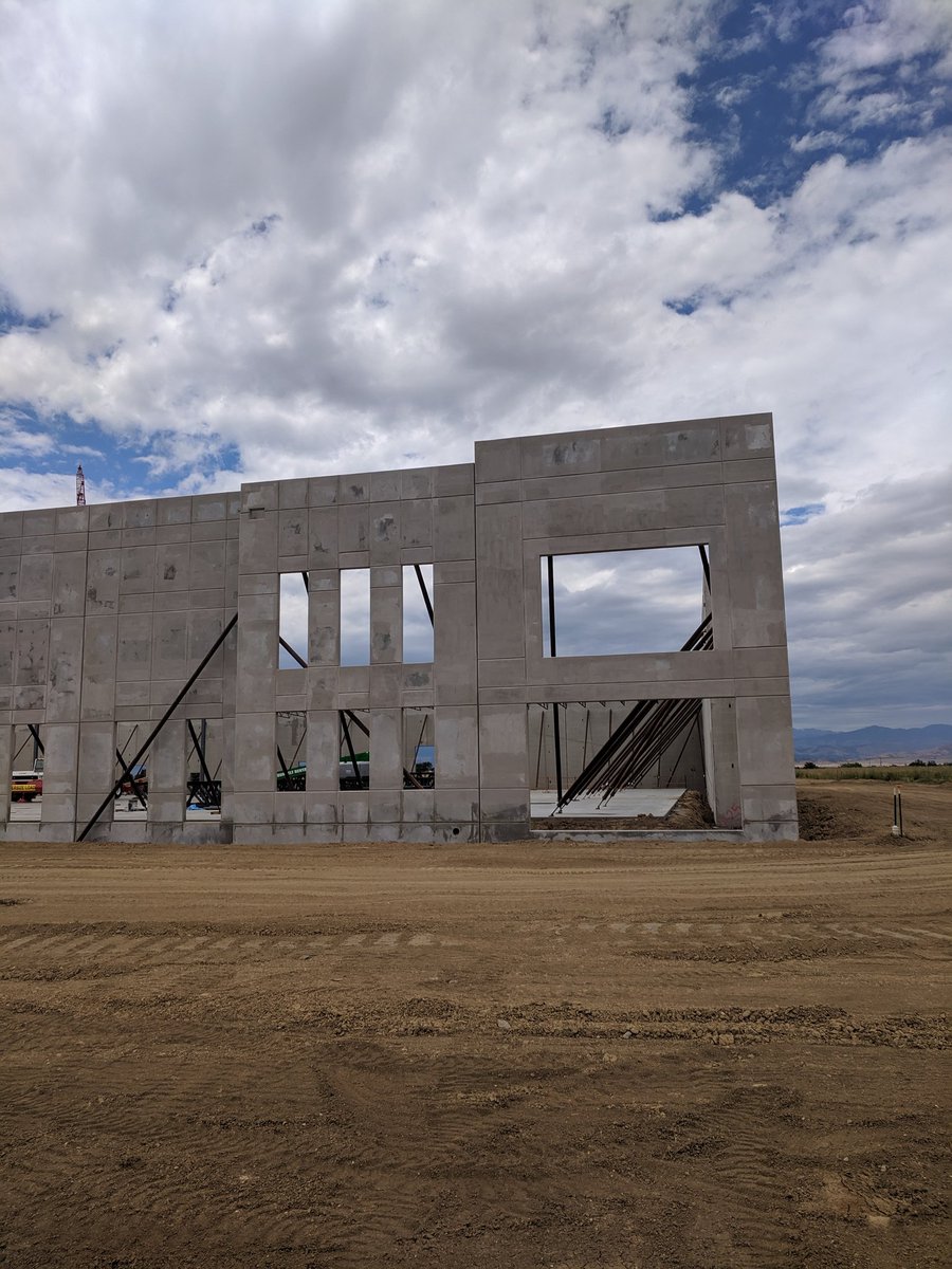 SE_Podcast's tweet photo. Tilt-Up Concrete Construction

Tilt construction is the means of forming concrete panels that once cured will be tilted up into place to form the building’s exterior walls. The panels are site casted on either the buildings concrete slab on grade or on a casting slab. https://t.co/xNe39wcLz1