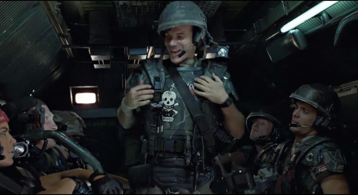 CmdrTk's tweet photo. On this day in 2179, US Colonial Marines make a drop to Hadley's Hope on the planet LV-426.
#ExpressElevatortoHell #StateoftheBadassArt https://t.co/54NdLHNWvS