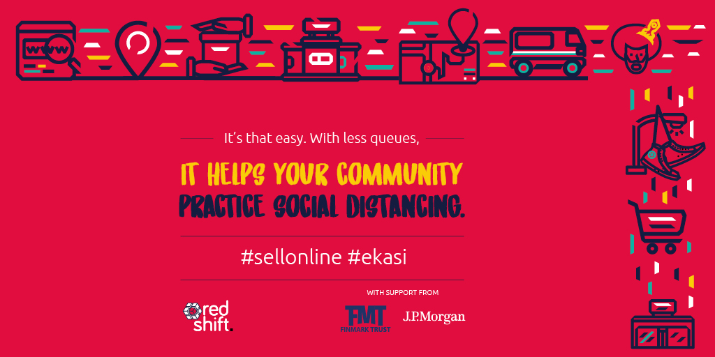 redshift_site's tweet photo. Do better business online. Tshela Abangazi 
#SellOnline #ekasi https://t.co/QJuN5xUJJ1