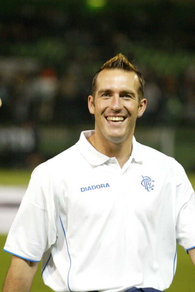 RangersFC's tweet photo. 📸PIC OF THE DAY: Today we take a moment to remember #RangersFC legend Fernando Ricksen on what would've been his 44th birthday.

💙 Always Remembered https://t.co/XxRrqEyya8