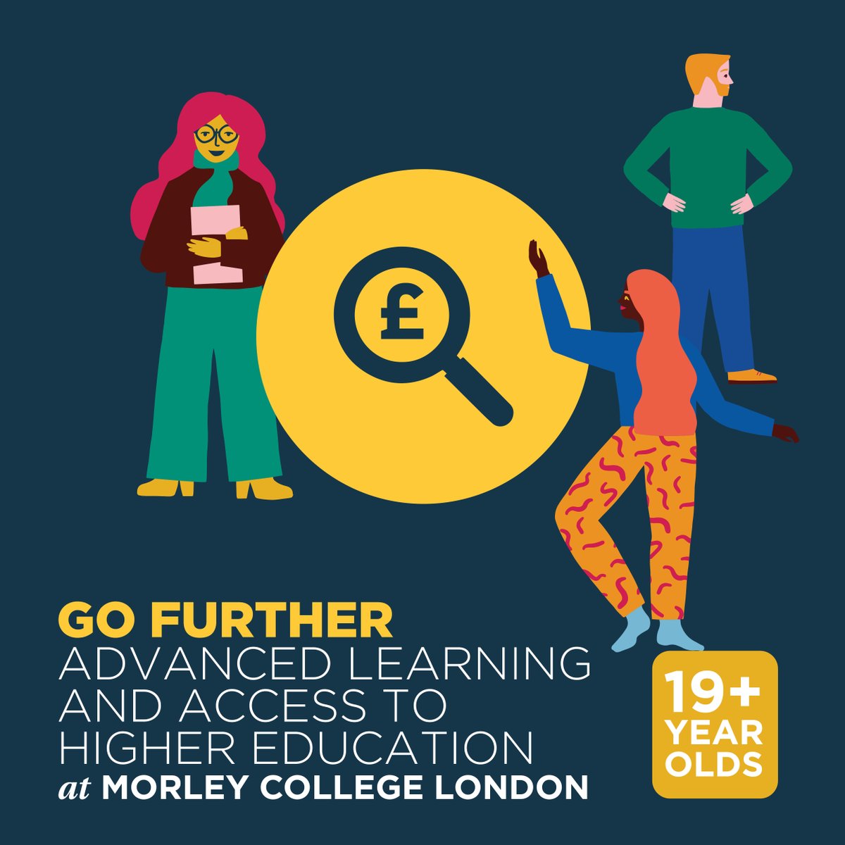 GO FURTHER with our Level 3 and Access to HE Courses: bit.ly/32wGcfN

At Morley, we offer a range of access and advanced learning courses with you in mind. We can help you improve your work prospects, change career, or take your study further with our Access courses.