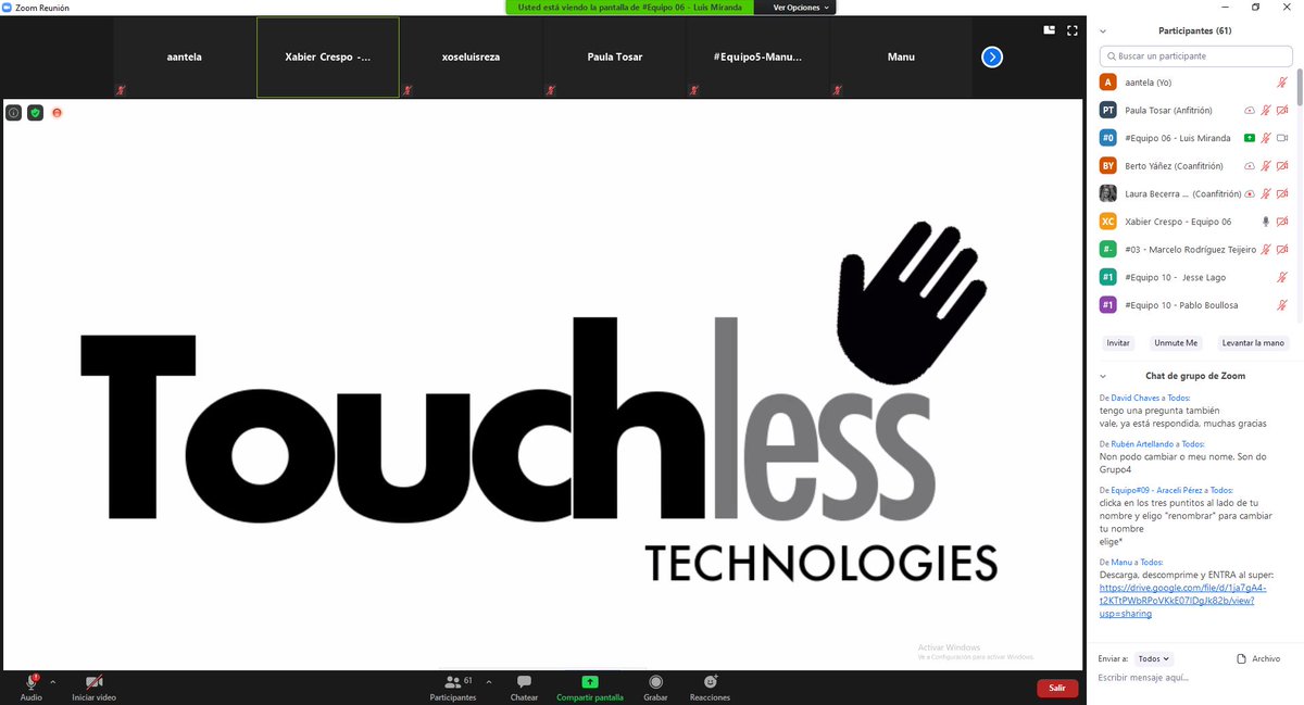 HACKatHOME20's tweet photo. Empezamos el lunes hablandoos de uno de nuestros proyectos ganadores: #SCtouchless, el dispositivo diseñado para minimizar el #contacto con superficies con las que habitualmente interactúan múltiples usuarios, como las pantallas de información. ¡MUY buena solución #LowTouch! https://t.co/y6LZVlVEoK