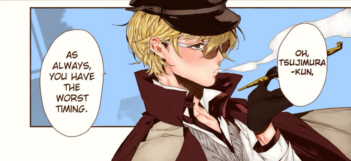 sumimasuna's tweet photo. good evening guys ✨✨ i have come to offer another panel i colored hehe it's from bsd gaiden so pls give it a read !!

don't forget to stay hydrated, eat ur meals and oust u know who ❤️❤️ https://t.co/vB1Zy1LdAc