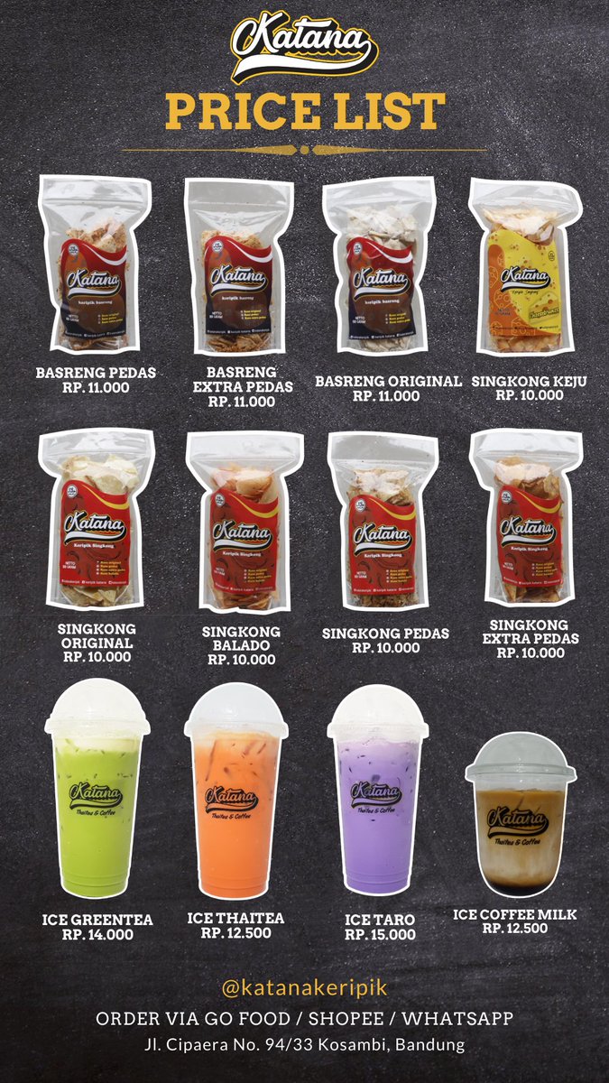 katanakeripik's tweet photo. Price list, order yuks ... https://t.co/nwWOFZzX7V