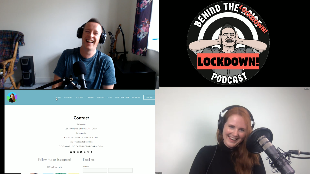 marcfarquhar's tweet photo. Behind The Lockdown #5 - @bethroars 
- Apple/Android/Desktop - https://t.co/Rgt4JmIapD
- Spotify - https://t.co/L5ljk8wBQ8
- YouTube - https://t.co/CBVOwtedae

Some inspiring stories here, makes you realise you can aim for success in something you love! #bethroars #behindthenoise https://t.co/UJBkHzHffi