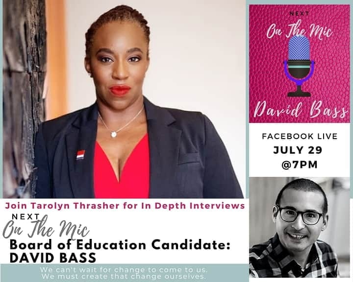 thrasher20221's tweet photo. Only two days away and I will have the opportunity to interview @FCPSMaryland  Board of Education Candidate  David Bass on my new Facebook platform "Next on the Mic" #Education https://t.co/8il5oMIHWf