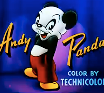 34. Andy PandaAlso from the Walter Lantz studio and also filed under not-nearly-as-cute-as-he-thinks-he-isWhen you've got so little going for you they have to pair you up with Woody Woodpecker of all people, you know you've let the side down