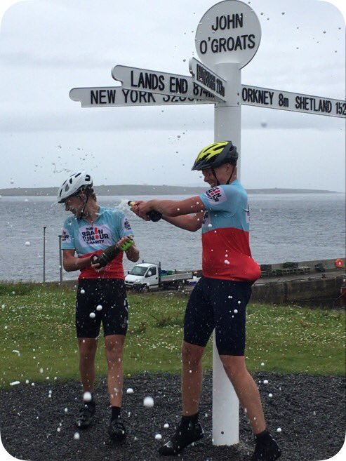 JamesMaclay2's tweet photo. Oscar &amp; Freddie arrive in JOG. 14 days after leaving LE. £s raised for @BrainTumourOrg superstars. Please support their invaluable research at https://t.co/IrJh9VjPxi. https://t.co/5nKCGrGYBm