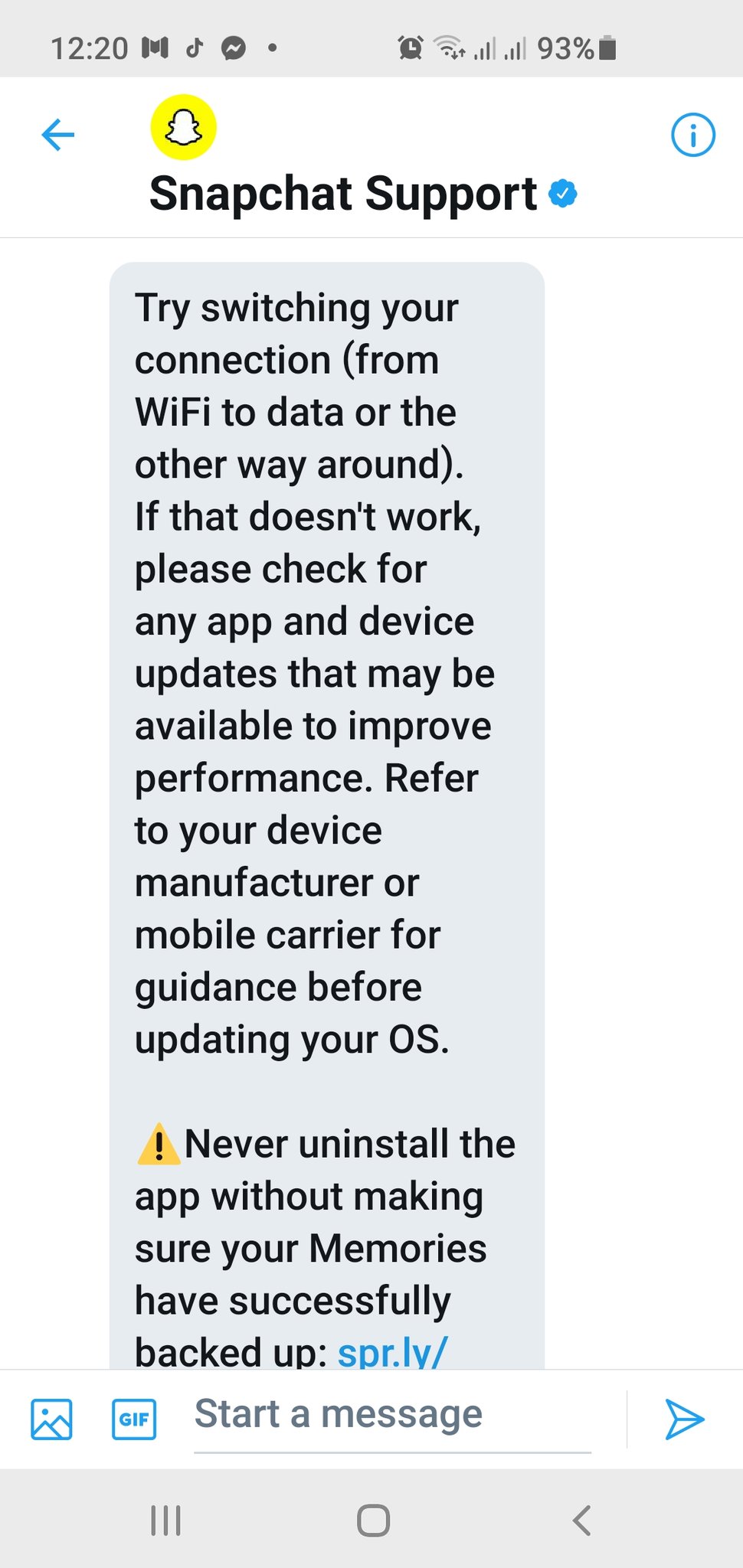 My why chat working snapchat live isnt Is Snapchat