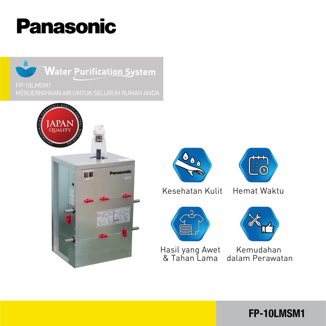IDPanasonic's tweet photo. Kini masalah air tanah yang bisa merubah jadi lumut tidak akan ada lagi, karena ada Panasonic Water Purification System. https://t.co/NEuphAfS5A

#bringingcleanwatertolife #DiRumahAja #PanasonicAja #PanasonicGobel60th #NyataInovasiKualitas #ABetterLifeABetterWorld #IDPanasonic https://t.co/4Nb5H3OlYA