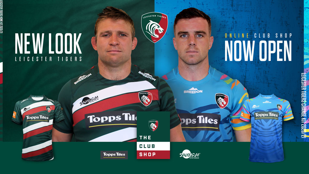 leicester tigers new shirt