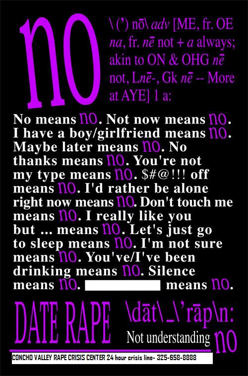 ... By making 'enthusiastic consent' the required norm for sexual interaction to proceed, it prevents people thinking someone saying these things has consented. This is a major factor in traumatic experiences in young people. EC shifts the norm from 'yes is enough'.