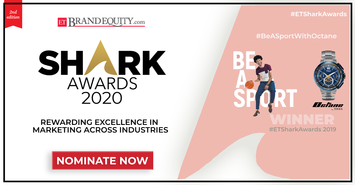 ETBrandEquity's tweet photo. A winner of #ETSharkAwards 2019- Titan's campaign #BeASportWithOctane was an ode to today’s man who doesn’t shy away from expressing his emotions.
"The new age man is open to freely express his emotions." @Suparnamitra99, CMO, @titanwatches
Nominate Now- https://t.co/HLTGVoBjtX https://t.co/ai42p3txoQ