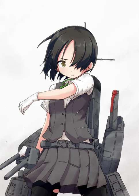 #みなさんの陽炎型のイラスト見せてください 