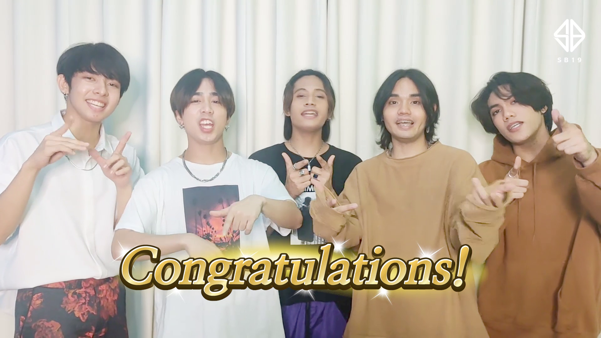 SB19Official's tweet photo. Thank you, 1 MILLION SUBSCRIBERS! ✨

SB19 thanked everyone for achieving 1,000,000 subscribers on YouTube! 

Watch their greeting here: https://t.co/BxXgjByjXr

#SB19Happy1MSubs #SB19 #SB19_SEJUN #SB19_JUSTIN #SB19_STELL #SB19_JOSH #SB19_KEN https://t.co/Z5zr5c5b4Q