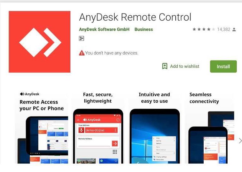 app like anydesk for mobile