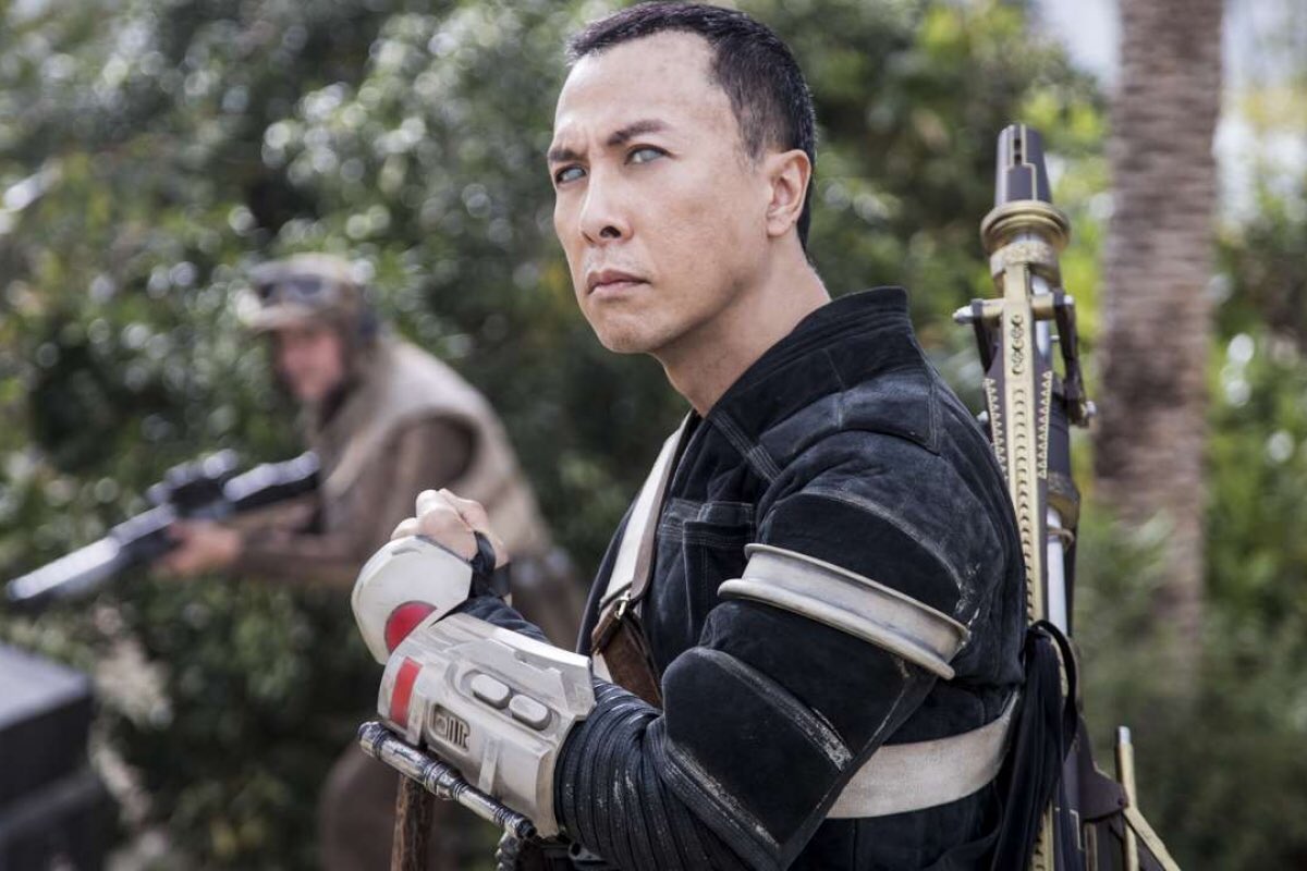Happy birthday to Donnie Yen! He s one with the Force and the Force is with him. 