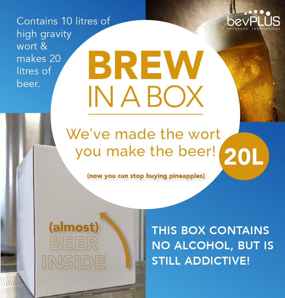 bevPLUS_ZA's tweet photo. 📢📢 NEW PRODUCT ALERT!

Brew in a Box - We’ve made the wort, you make the beer!
https://t.co/gzladtxt6I https://t.co/0MAyBwBjjJ