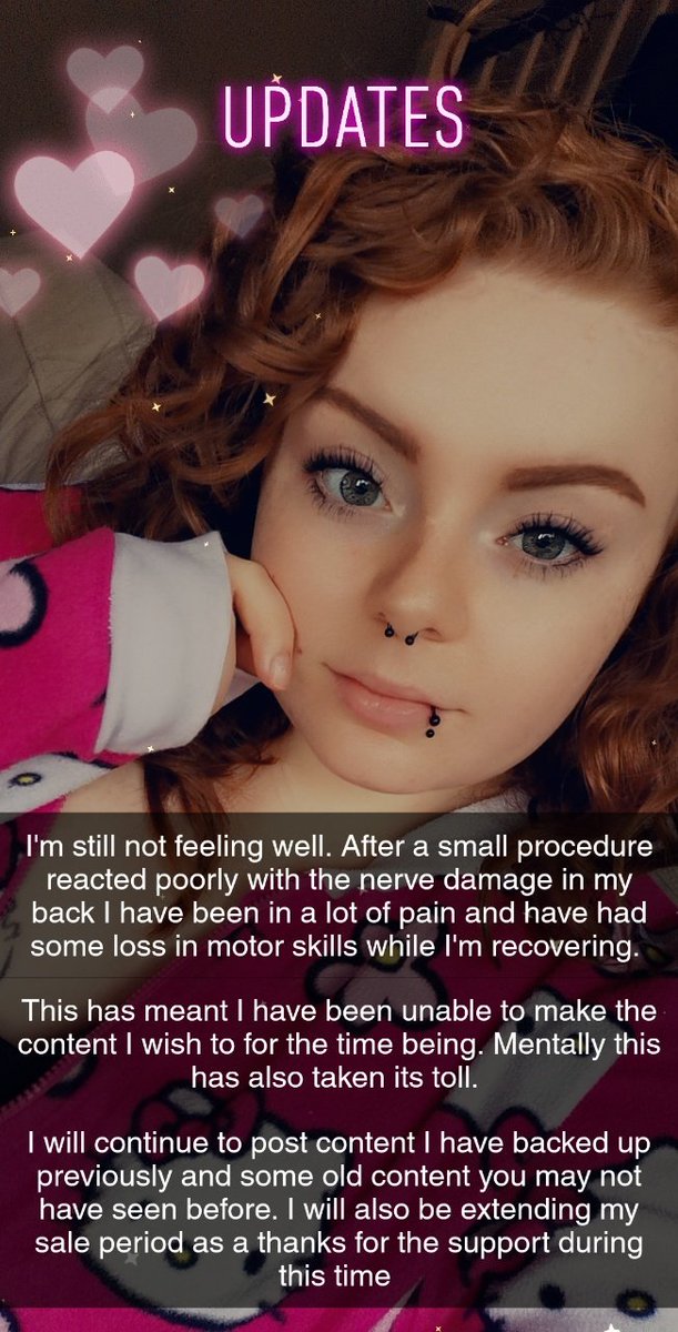 dearest_kitten's tweet photo. Sorry I've been away, but thank you to everyone for the continued love 💕  

I will be back soon, much love 💕 https://t.co/0HjODpXms2