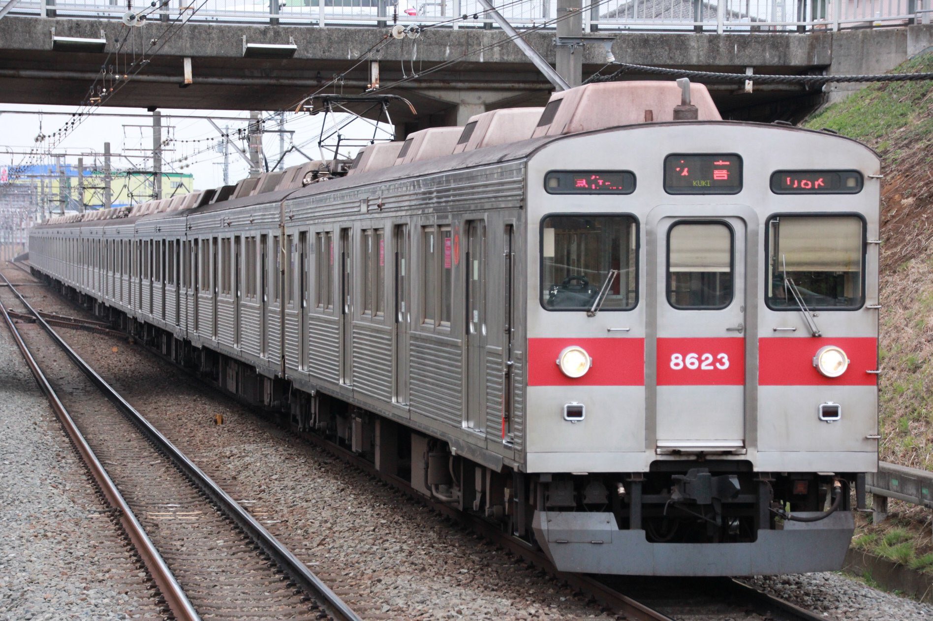 首都圏更新ラッシュ-東急8500系／RAILScenery