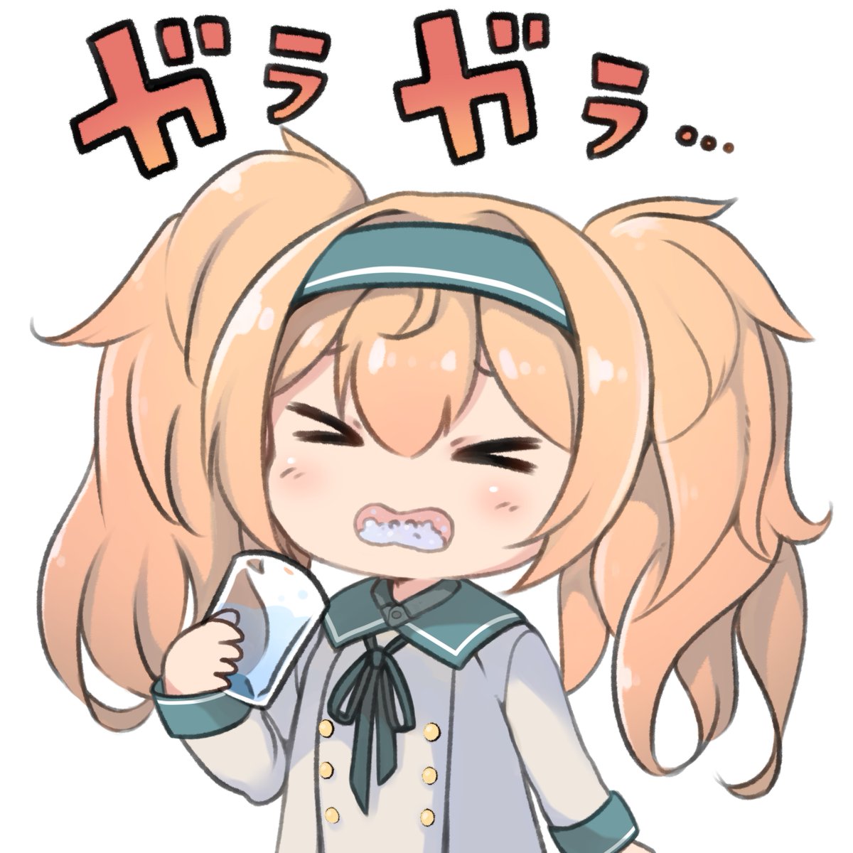 夕立(艦これ) ,夕立改二 「#デフォルメ絵を流してデフォルメ民を増やそう
ポイポイベーイ! 」|Tダイソン@ギガドレイン🐶🌸のイラスト