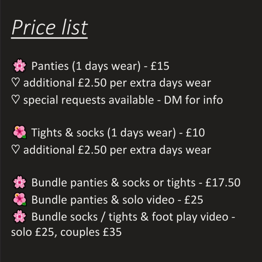 Tootsiedais's tweet photo. I'm offering 10% off ALL customs including photo sets, videos, panties &amp; socks until 7th August 🤩

🔥 Bundle deals 🔥 kink &amp; fetish friendly 🔥

DM to order! ��� https://t.co/EmjcRCMYR7