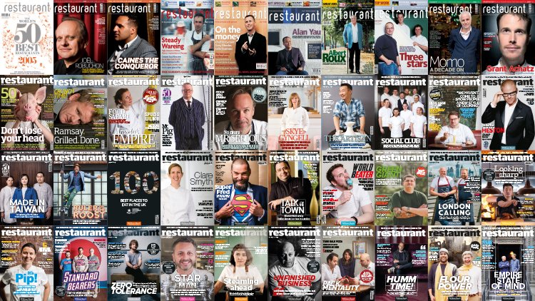 After nearly 20 years we're sad to say we won't be printing another issue of the magazine. We've had some brilliant covers over the years but the time has come to embrace fully the digital world.  Restaurant will live on online though, so watch this space
bit.ly/2WXuGq8
