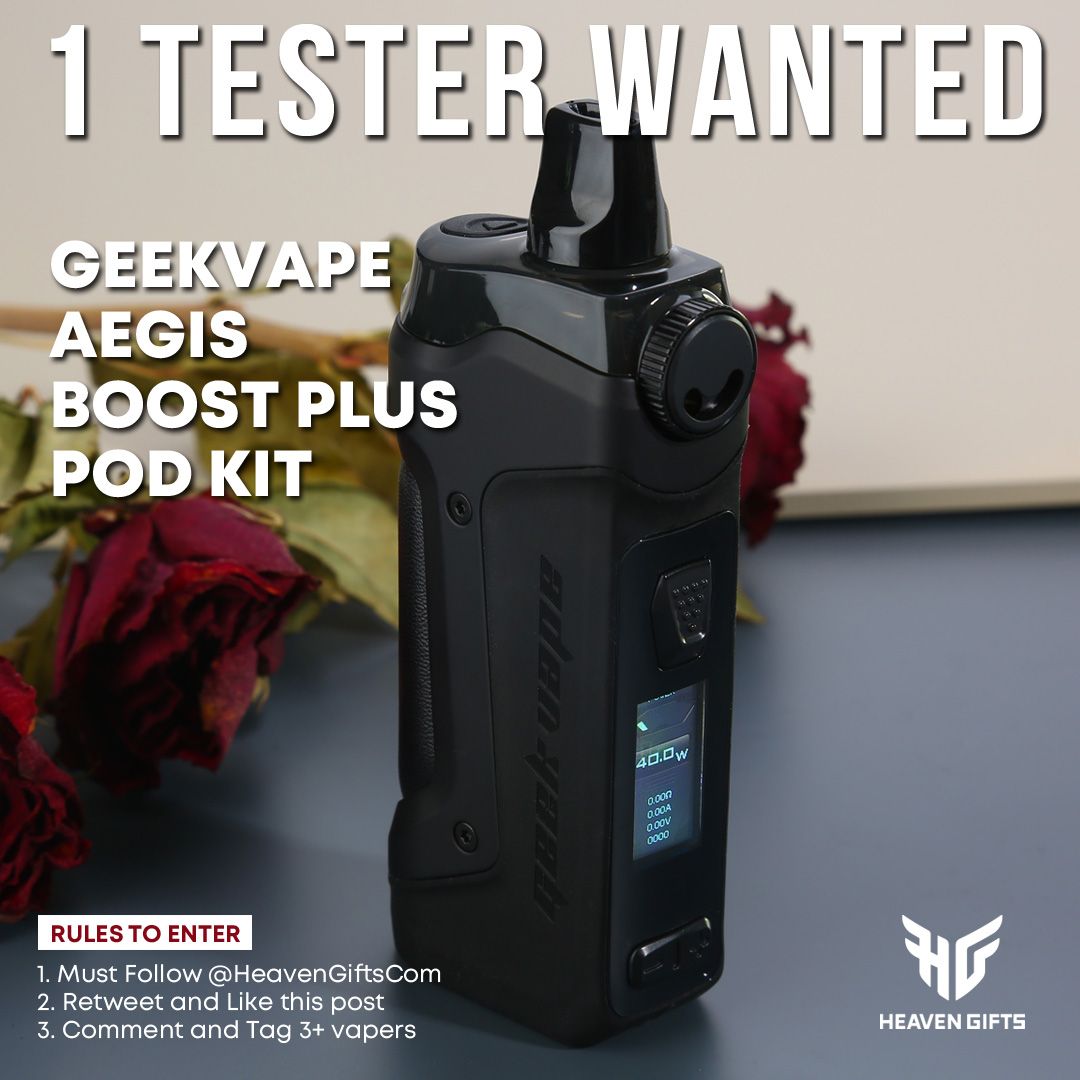 HeavenGiftsCom's tweet photo. Stable and powerful, do you want to test Aegis Boost Plus?🤞🤞
.
#heavengifts #Geekvape #Geekvapeaegis #Aegisboostplus #Aegisboos #vape #vapenation 
Warning: This product contains nicotine. Must be legal vaping age in your country. https://t.co/2TBMbf8hSa