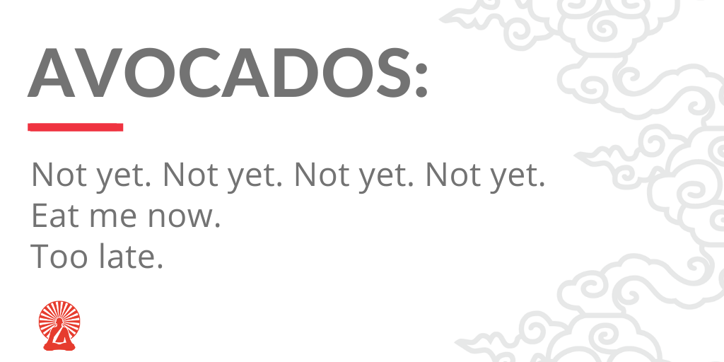 Lakanto's tweet photo. #AvocadoProbs but we still love them anyway! 😂❤️ 

This Friday is National Avocado Day!!! 🥑 We know you love them as much as we do, so we shared 25 REASONS to eat an avocado a day! (As if you needed more reasons to enjoy this amazing superfood 😉) : https://t.co/hX9NbtI7gj https://t.co/skl9HAXgLr