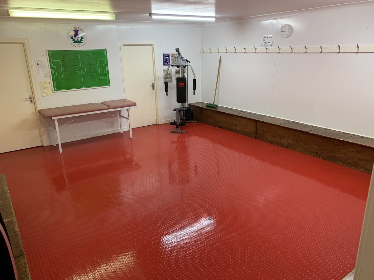 scotclean's tweet photo. Over the past few days we’ve been assisting Bonnyton Thistle with the phased opening of both their facilities in Kilmarnock. We carried out a comprehensive deep clean throughout, and disinfected all areas with an anti viricidal treatment.  We wish Bonnyton Thistle FC all the best https://t.co/kHOTaBceVn