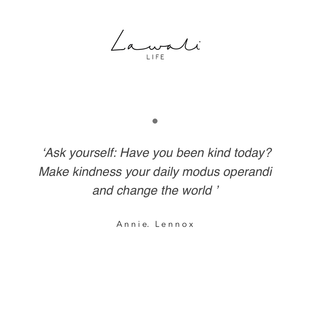Lawali_Life's tweet photo. Have you been kind today?
To me kindness is the most important emotional transaction we can give to both ourselves and others.

If you do the experiment today of making an effort to be kind to EVERYONE you come across and have an interaction with, both strangers you pass in the s https://t.co/tUZ7WKR95W