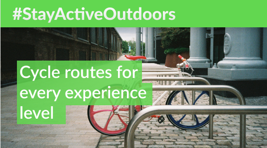 Actify's tweet photo. We're kicking off our #StayActiveOutdoors weekly theme with a list of cycle route resources! 
🚲🚲🚲
Keep up the cycling momentum during lockdown by riding out of your comfort zone or just having a change of scenery: https://t.co/Dq74BAVg8m #LetsRideLocal https://t.co/y924eGqwGG