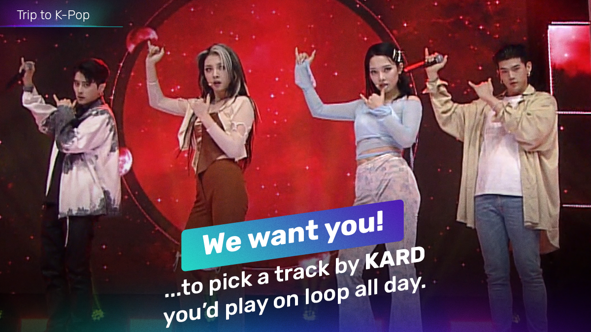 VootSelect's tweet photo. Which one would you pick? 

#KARD #TripToKPop #KPop #VootSelect #MadeForStories
#BigMatthew #JeonJiwoo #JeonSomin #JSeph https://t.co/WEwwJqJDw6