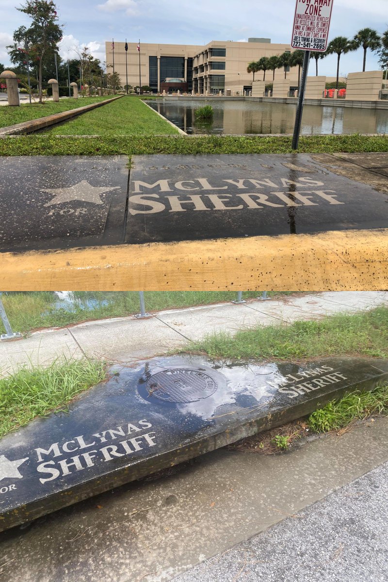 JamesMclynas's tweet photo. SHERIFF GUALTIERI VIOLATES FLORIDA STATUE AND FLORIDA CAMPAIGN LAW BY HAVING HIS STAFF DESTROY BOTH FREE SPEECH AND CAMPAIGN SPEECH #2020Election #campaignlaw #Lawlessness #pinellascounty #sheriff #campaignsigns #dirtypolitics #Cheater #election #Election2020 https://t.co/LMk0aO0FWw