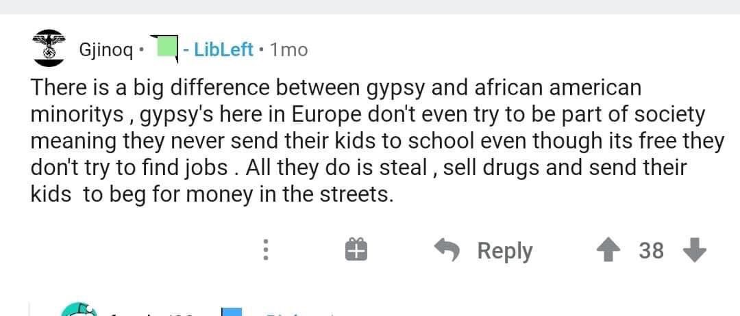 TW // Anti-Ziganism Hate Speech Racism Violence