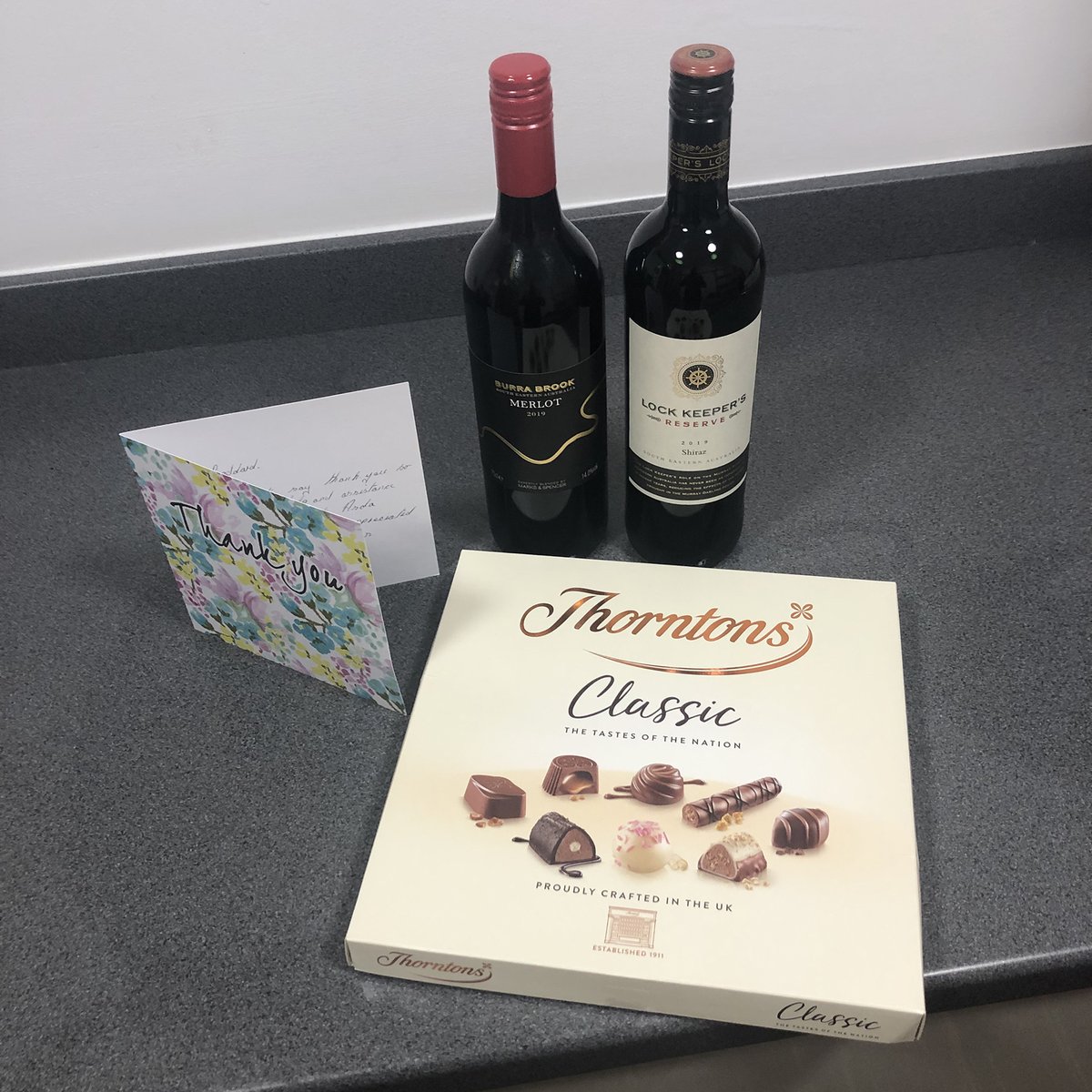 A lovely way to start the week getting feedback from our clients, especially when it’s chocolates and wine #happyclient 

#lawfirm #prescription #dispensingerror #medicalnegligence #wrongmedication #pharmacy #clinicalnegligence #medicalnegligencesolicitors #medicalnegligencelaw