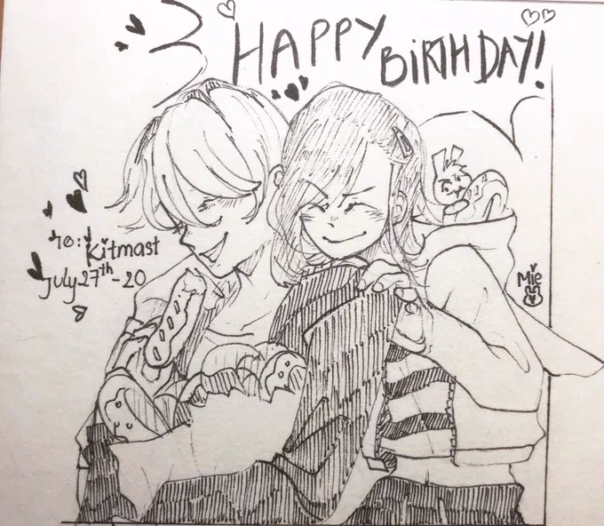@Shizuki_inuu 🎂 to you 💕✨🎊 
