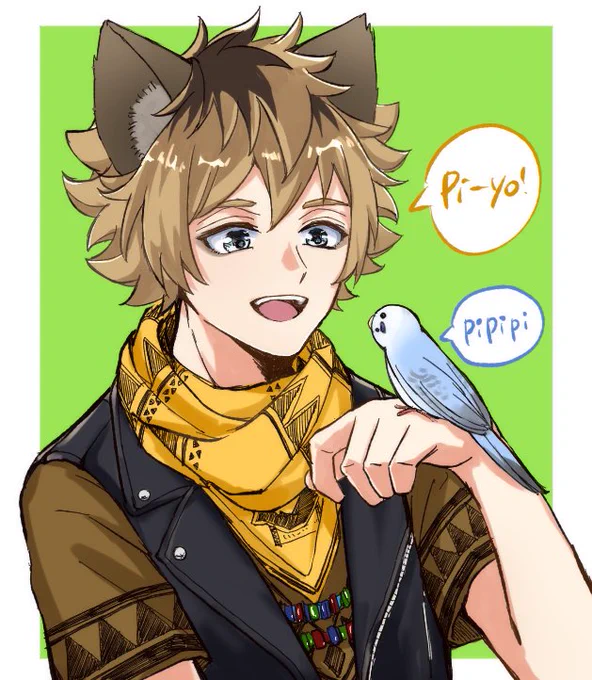 ラギくんと鳥 
