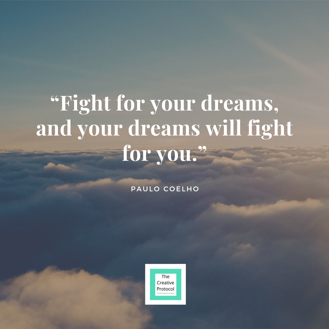 CreativProtocol's tweet image. Fight for your dreams. Keep making plans no matter what.