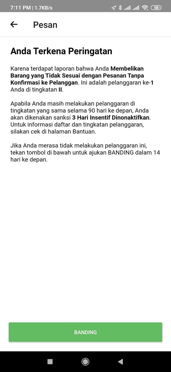 VRMartino's tweet photo. Bisa pulak kita yang disalahkan. Bisa aja pihak resto yang salah bungkus. Jangan driver terus yang dijadikan korban. Dan sangsinya pun insentif yang sudah dihapuskan. Tak iya @gojekindonesia ini makin lama https://t.co/M1C5ZJR8Vb