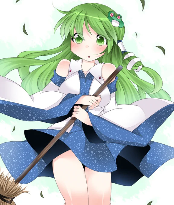 ふともも巫女 