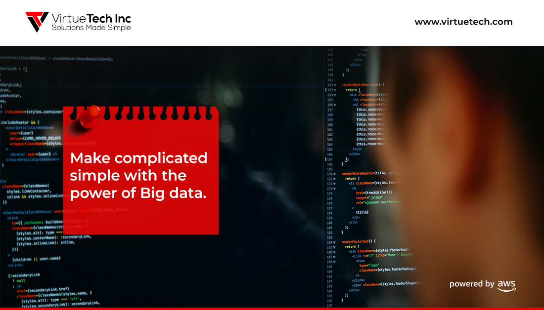 Virtuetech_us's tweet photo. #VirtueTech brings leading industry-practices to move on-premises data to #Cloud Database with Flexible Business Operations, Improved Data Security, and Cutting on CAPEX and OPEX.
To know more, visit https://t.co/o2ehptTUla
#BigData #datasecurity #cloudsecurity https://t.co/riPV8LvORo