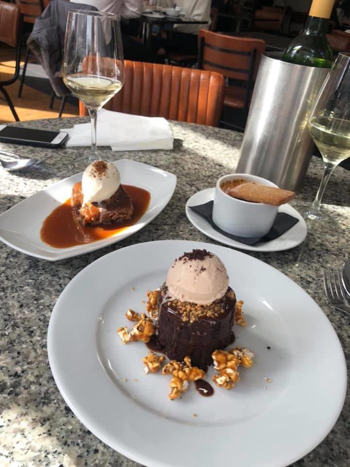 Great afternoon <a href="/The_Whitehall/">The Whitehall Restaurant & Bar</a> with my lovely friend June Wheatley. If you can’t decide which dessert to go for have all 3 !!