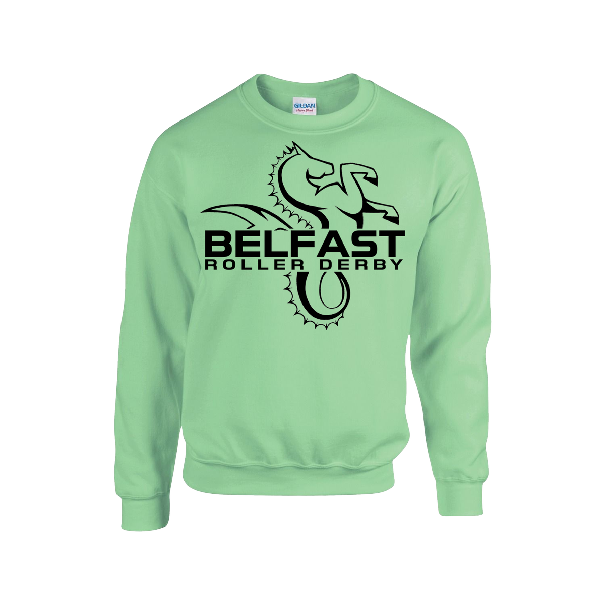 BelfastRD's tweet photo. #DerbyTwitter We've got new merch baby! Running a pre-order for the next few weeks for some nice sweatshirts, morfs and beanies. Intl. shipping available. New shirt design on the way too 😘 https://t.co/RZtLMUu900 https://t.co/uIl629GiO9