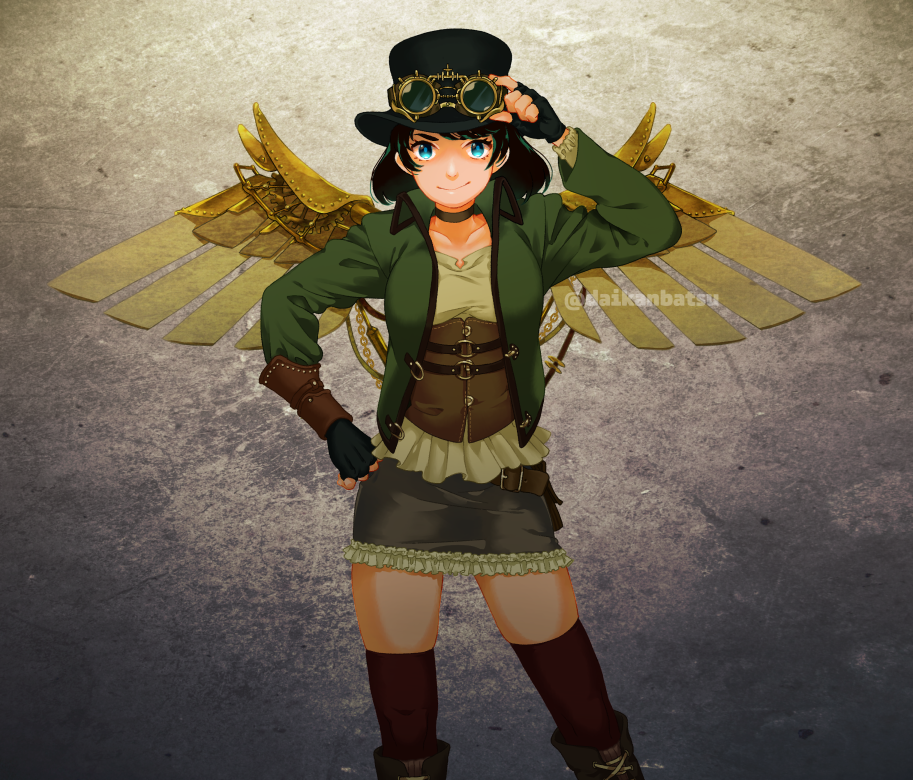 Daikanbatsu Steampunkerちゃん Terraria