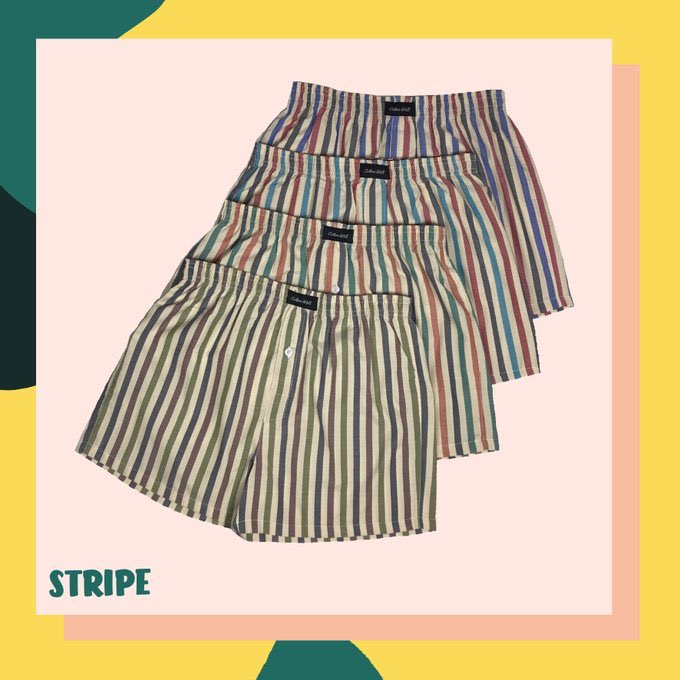 aldirnt7's tweet photo. @infotwitwor_ Kaka kaka disini yang bingung nyari boxer gemes nyaman dan murah bisa liat liat di ig @tokonya.gaja ajaa. Bahannya nyaman banget buat dipake dikegiatan apa aja, all size dan unisex juga!
.
Harganya 35-37an ajaa kok hehe, lagi ada promo juga! yuk bisa dicekk https://t.co/fayngdORN3