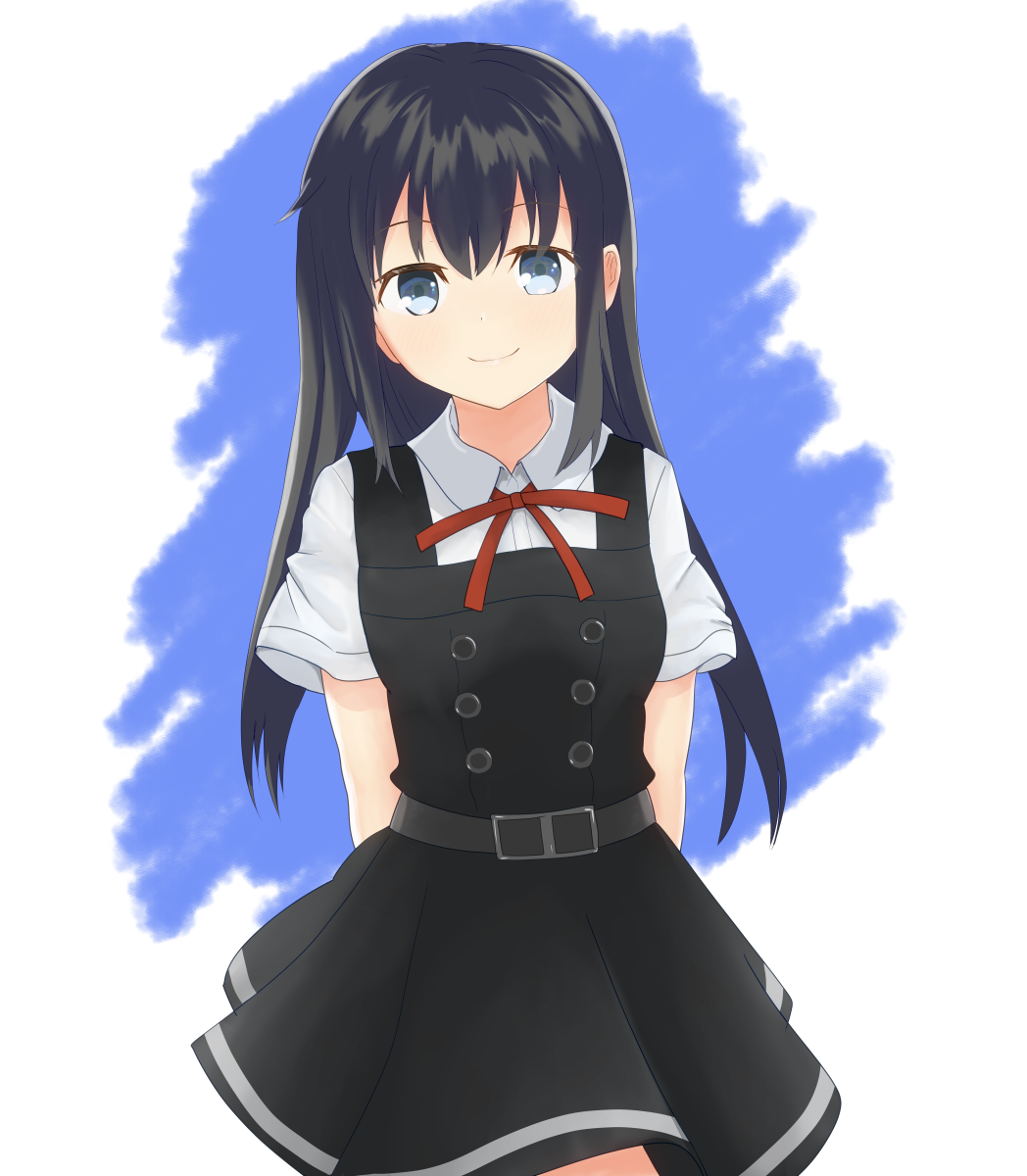 朝潮(艦隊これくしょん) ,asashio_kai_ni_(kancolle) 「朝潮 」|ウサ小のイラスト
