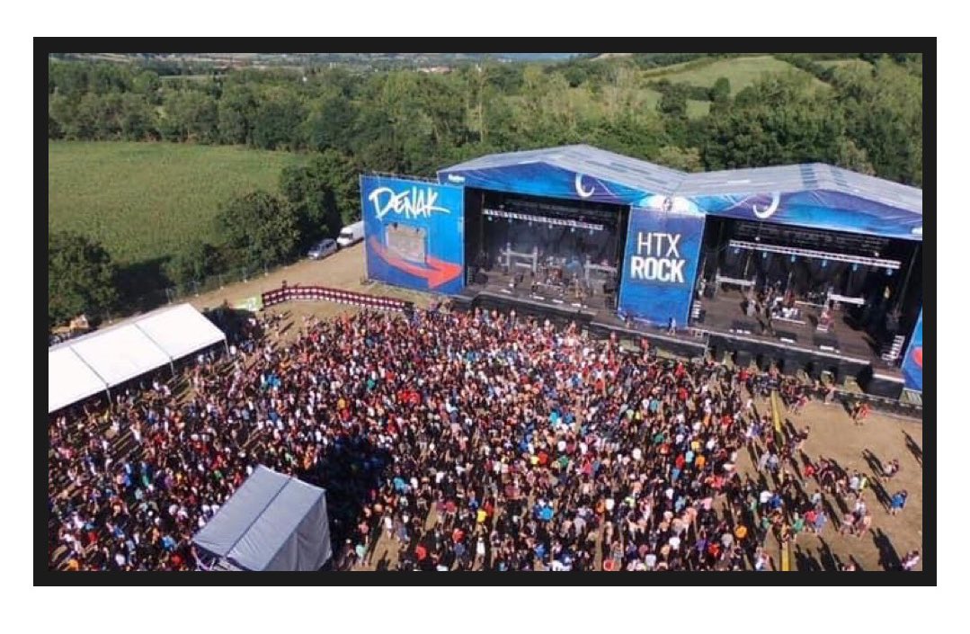 Hatortxurock's tweet photo. H A T O R T X U R O C K 2 0
3 U R T E 🔥🔥🔥 #Lakuntza
.
#denaktxera #hatortxurock #htx20 #htx #nafarroa #jaialdia #festival #dispertsioastop https://t.co/D2Fz0HgZZA